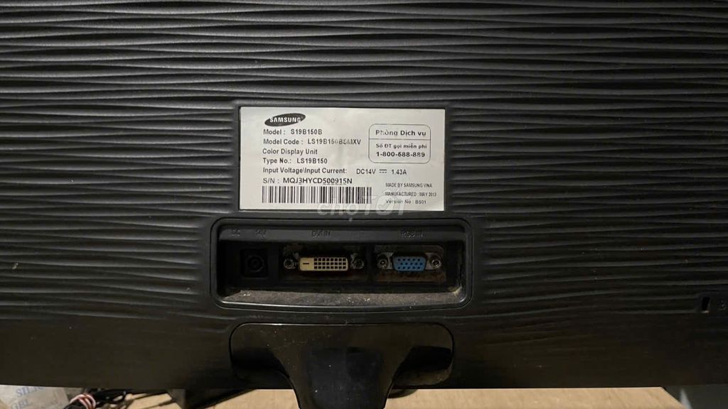 Màn hình Samsung S19B150 19 inch VGA. Mua bán Phụ kiện (Màn hình, Chuột...) tại Quận Bình Thạnh Tp Hồ Chí Minh được đăng bởi Vi Tính Máy In hình 1