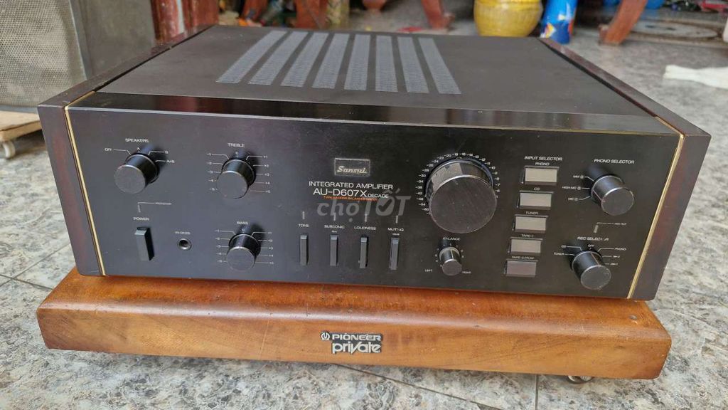 Amply Sansui AU-607X Decade Đen. Mua bán Tivi, Âm thanh tại Quận Hà Đông Hà Nội được đăng bởi thất tình  hình 1