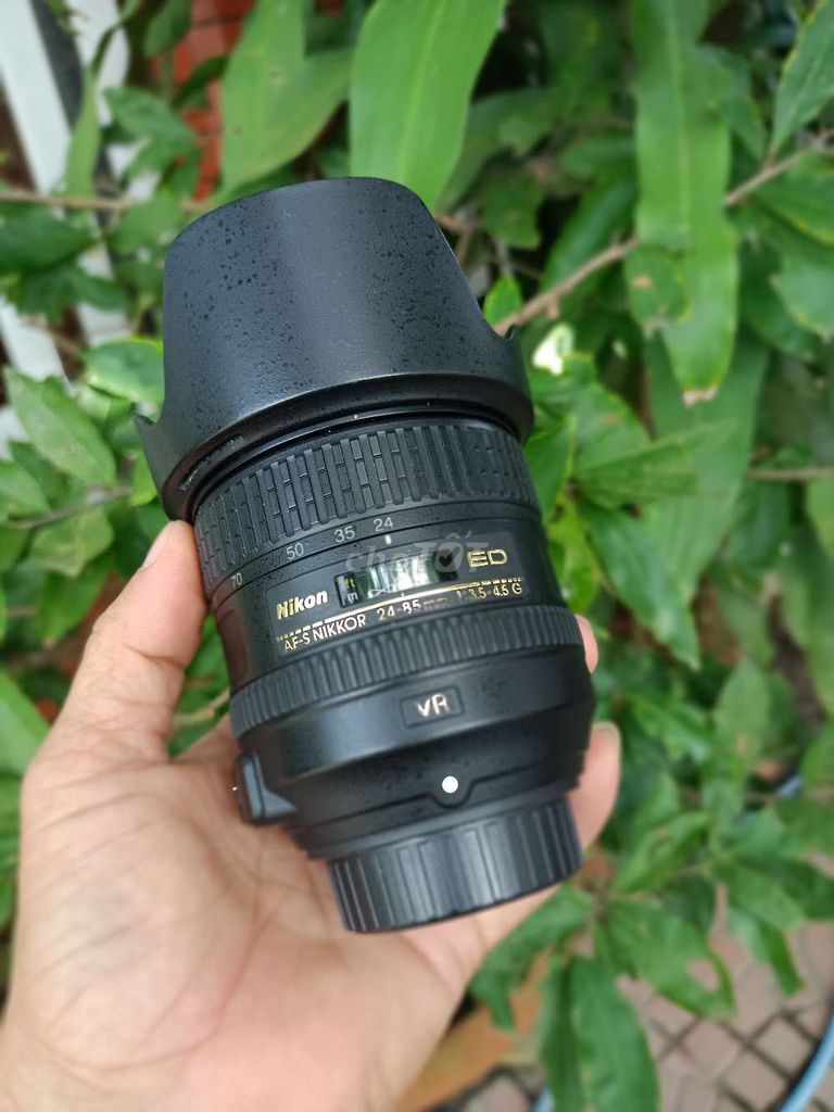 Ống kính Nikon 24-85mm f/3.5-4.5G VR Đen Đã dùng. Mua bán Máy ảnh, Máy quay tại Thành phố Long Xuyên An Giang được đăng bởi Lý Phước Hảo hình 1