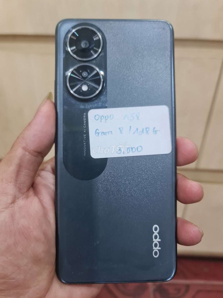 Oppo A58 128GB Đen Helio G85. Mua bán Điện thoại tại Thành phố Biên Hòa Đồng Nai được đăng bởi Lehoang Minhphu hình 1