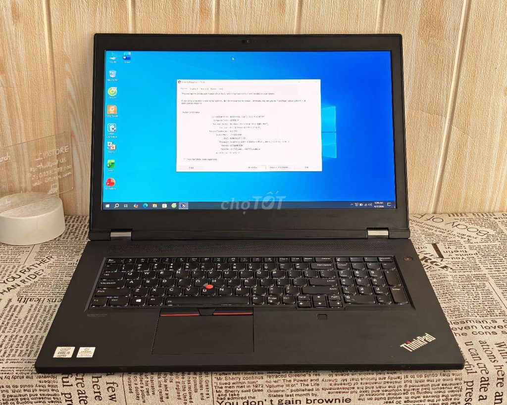 Thinkpad P17 - i9 10885H, màn 4K, RTX 3000. Mua bán Laptop tại Quận Cẩm Lệ Đà Nẵng được đăng bởi Thinkpad US I i10store com  hình 1