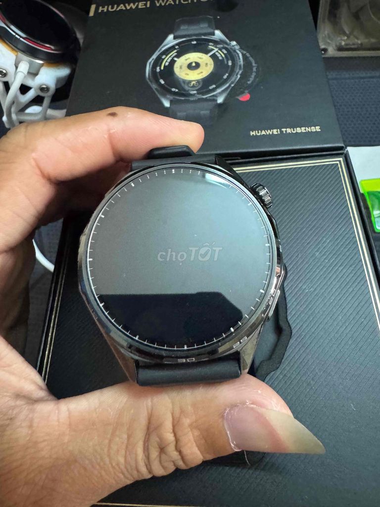 Huawei Watch GT6 Đen Đã sử dụng. Mua bán Thiết bị đeo thông minh tại Quận Cẩm Lệ Đà Nẵng được đăng bởi Huawei Chính Hãng Đà Nẵng zz Mua và Bán Đồng Hồ Mới Cũ zz  hình 1
