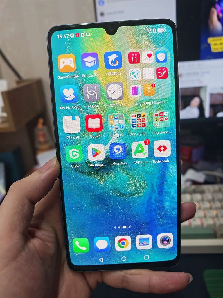 Huawei Mate 20X zin đep màn 7.2in sắc nét. Mua bán Điện thoại tại Quận Thanh Xuân Hà Nội được đăng bởi cửa hàng điện thoại giá rẻ hình 1
