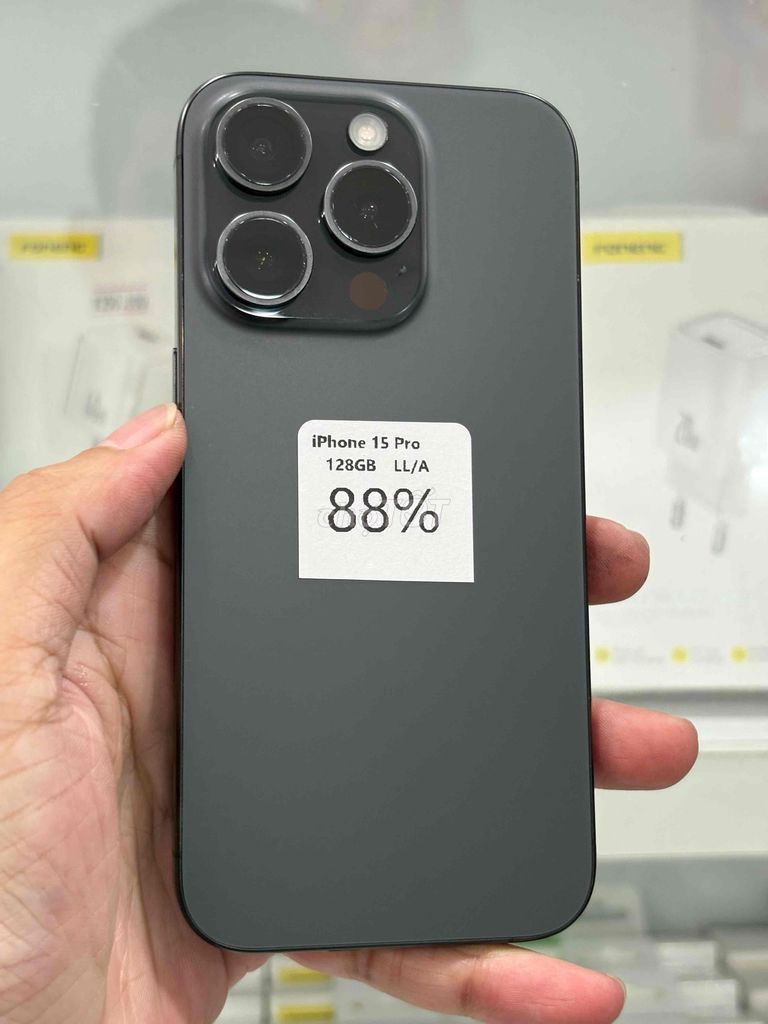 Apple iPhone 15 Pro 128GB Đen 88%. Mua bán Điện thoại tại Huyện Lấp Vò Đồng Tháp được đăng bởi Trần Toàn hình 1