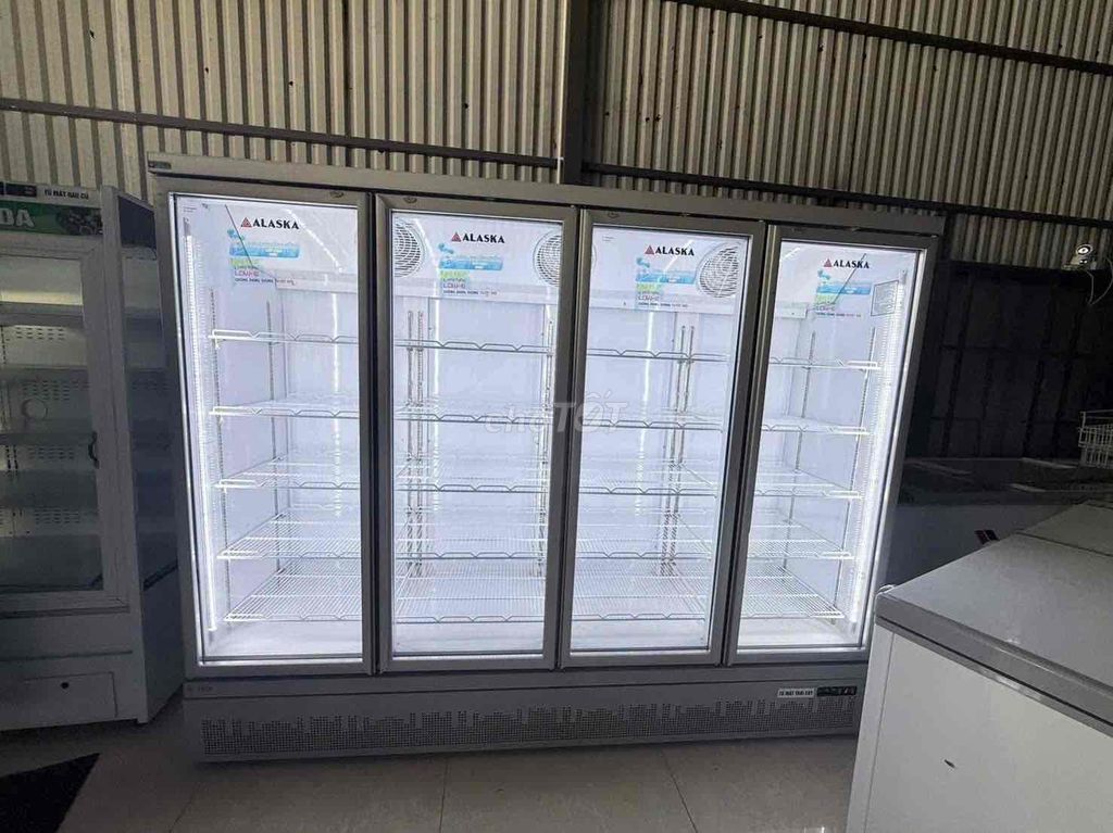 Tủ mát Alaska 4 cánh đã qua sử dụng 90%. Mua bán Tủ lạnh tại Quận Cẩm Lệ Đà Nẵng được đăng bởi Na Linh hình 1