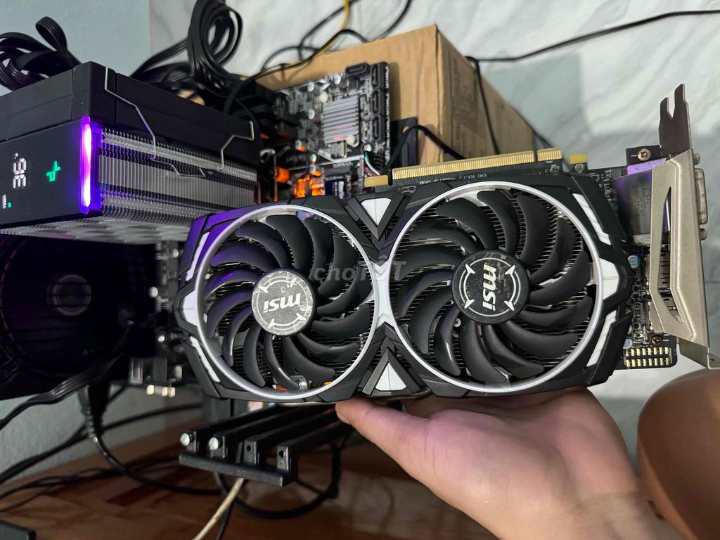 MSI RX 570 Armor 8GB. Mua bán Linh kiện (RAM, Card...) tại Huyện Thường Tín Hà Nội được đăng bởi Thành Giang hình 1