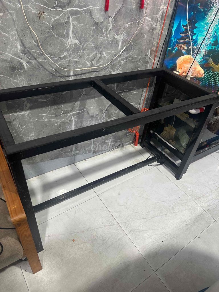 Chân hồ cá Sắt Đen 1m2x50cmx75cm. Mua bán Phụ kiện, Thức ăn, Dịch vụ tại Thành phố Vĩnh Long Vĩnh Long được đăng bởi Đỉnh Nguyễn hình 1