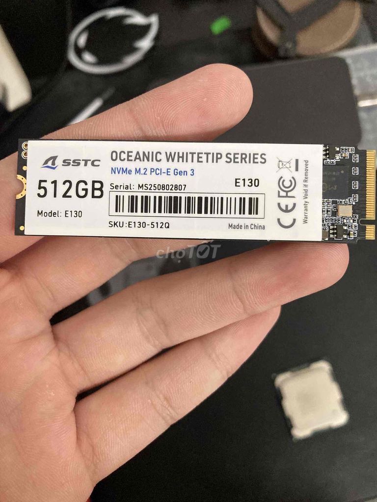 SSD Nvme 512Gb. Mua bán Linh kiện (RAM, Card...) tại Thành phố Sóc Trăng Sóc Trăng được đăng bởi Gear Zone Store hình 1