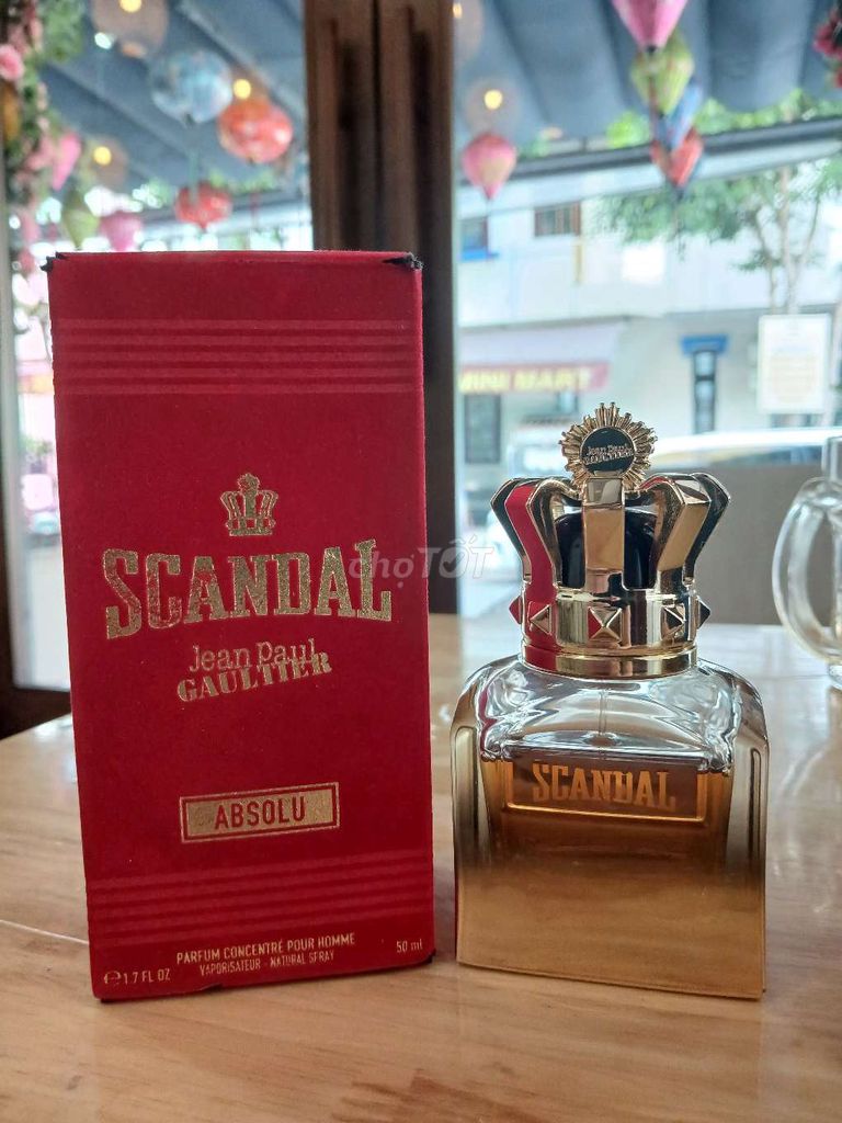 Nước hoa Jean Paul Gaultier Scandal Absolu 40ml. Mua bán Nước hoa tại Quận 7 Tp Hồ Chí Minh được đăng bởi TT Apartment hình 1