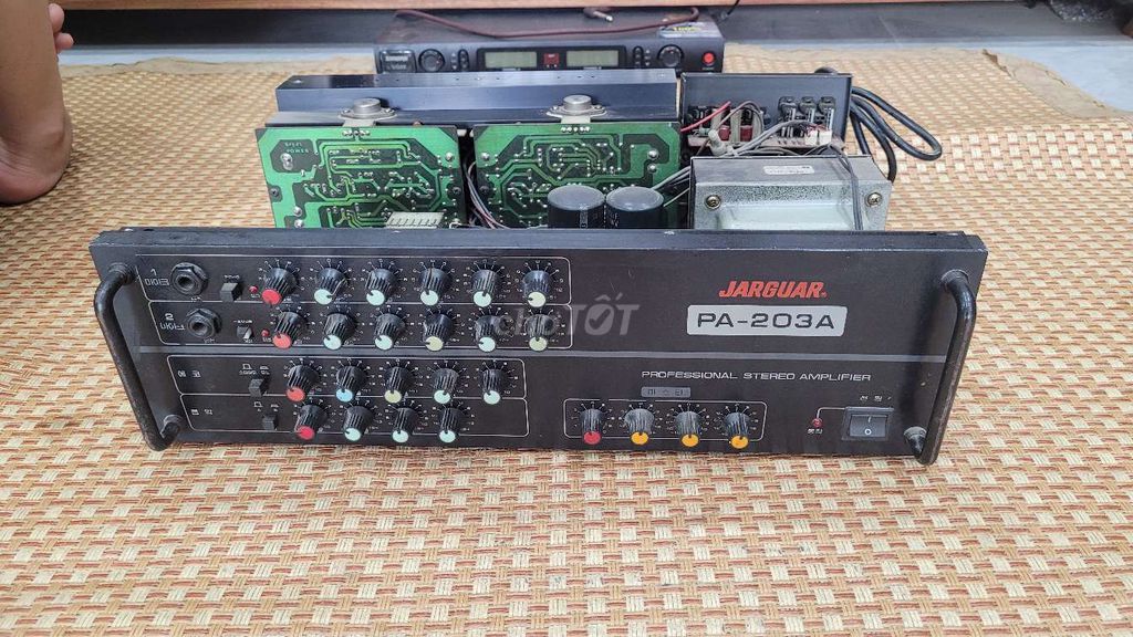 Amply Jarguar PA-203A Hàn Quốc Đen. Mua bán Tivi, Âm thanh tại Quận Bắc Từ Liêm Hà Nội được đăng bởi Âm Thanh Cổ 79 hình 1