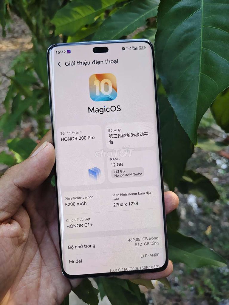 Honor 200 Pro 512GB Tím nhạt. Mua bán Điện thoại tại Thành phố Bà Rịa Bà Rịa - Vũng Tàu được đăng bởi thanh hình 1