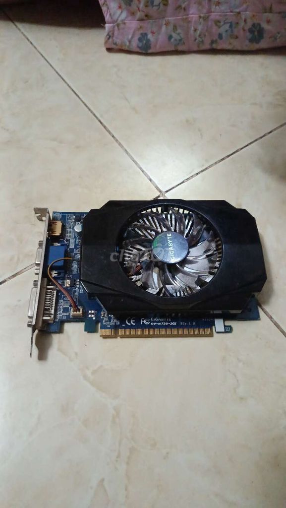 gt 730-2GI ddr3 gigabyte cũ bao test . Mua bán Linh kiện (RAM, Card...) tại Quận 5 Tp Hồ Chí Minh được đăng bởi do quang khang hình 1