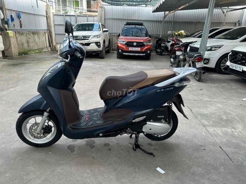 Honda Lead 125 2020 матовый сине-коричневый LED Smartkey
