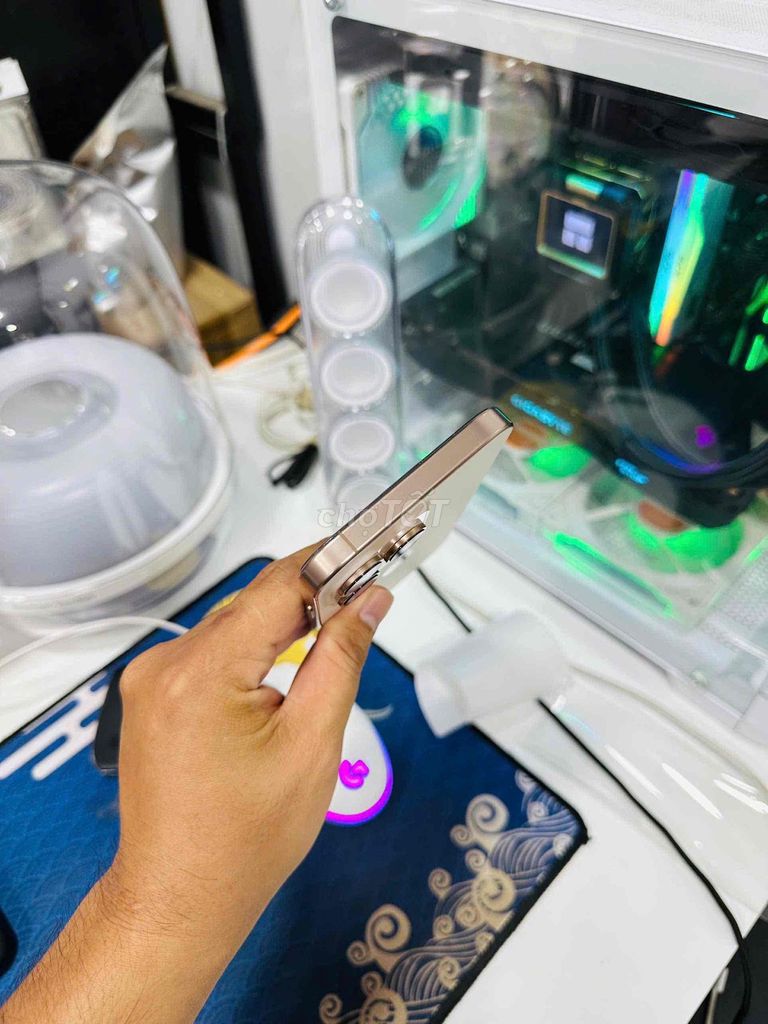 Apple iPhone 16 Promax 256GB Vàng cát 90%. Mua bán Điện thoại tại Huyện Củ Chi Tp Hồ Chí Minh được đăng bởi Ngo Anh hình 1