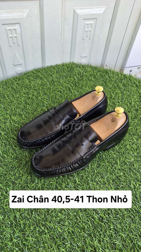 Giày lười Tandy da xịn đen nam size 41. Mua bán Giày dép tại Huyện Nhơn Trạch Đồng Nai được đăng bởi Túi Si Ngọc Khánh  hình 1