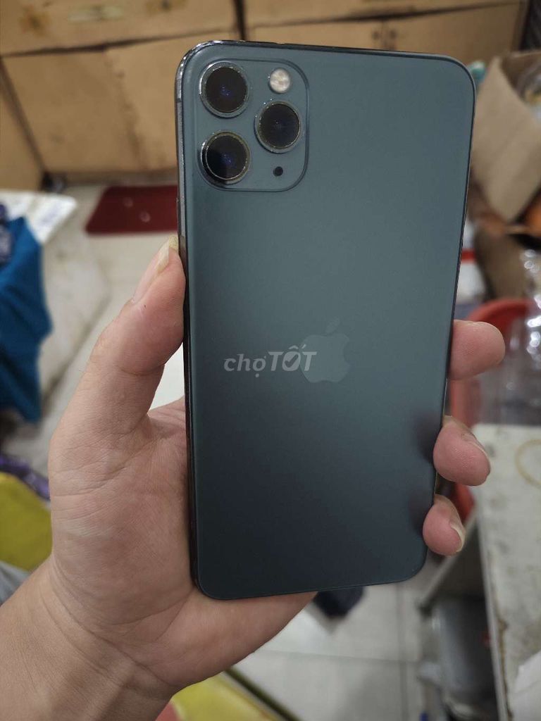 (Đà Nẵng) iPhone 11prm 64GB zin full cn Xám p100. Mua bán Điện thoại tại Quận Cẩm Lệ Đà Nẵng được đăng bởi Nguyễn Đức Ngà hình 1