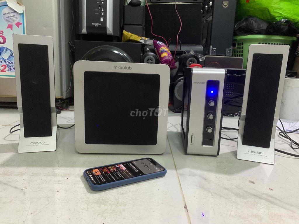 Bộ loa vi tính Microlab 2.1 FC360 và FC 362 đời đầ