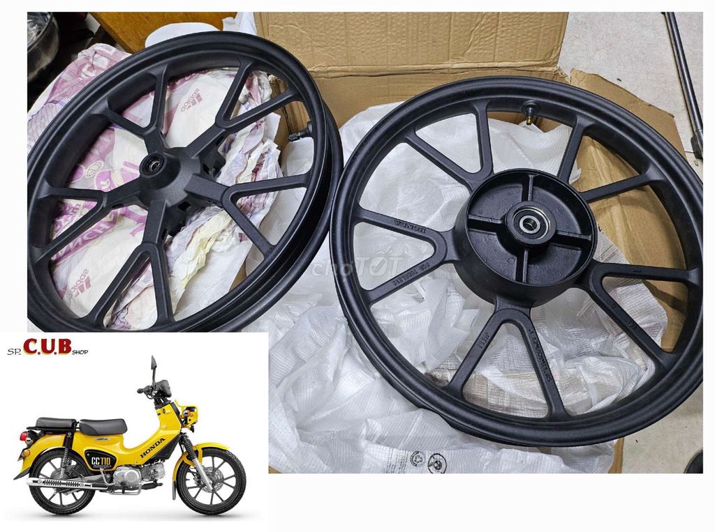 Cặp bánh mâm abs Honda Cross Cub CC110

Mới 100%👍