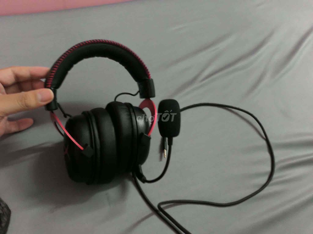 Tai nghe gaming HyperX Cloud 2 Đen Đỏ. Mua bán Tivi, Âm thanh tại Huyện Hóc Môn Tp Hồ Chí Minh được đăng bởi Tuấn Phước hình 1