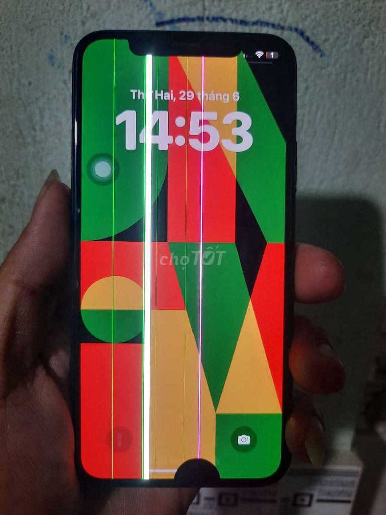 Apple iPhone X 64GB Trắng Hỏng màn hình. Mua bán Điện thoại tại Thành phố Biên Hòa Đồng Nai được đăng bởi Lehoang Minhphu hình 1