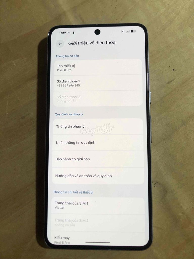 Google Pixel 8 Pro 128GB Xanh Đã sử dụng. Mua bán Điện thoại tại Huyện Đông Anh Hà Nội được đăng bởi Nam hình 1