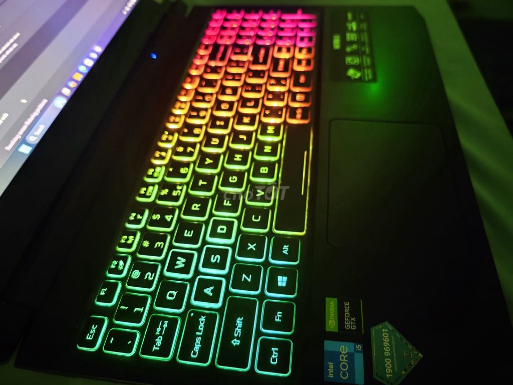 Nitro 5, i5-11400h,GTX 1650 4G, 144hz mượt,RGB đẹp. Mua bán Laptop tại Quận Tân Bình Tp Hồ Chí Minh được đăng bởi Laptop Gaming VN hình 1