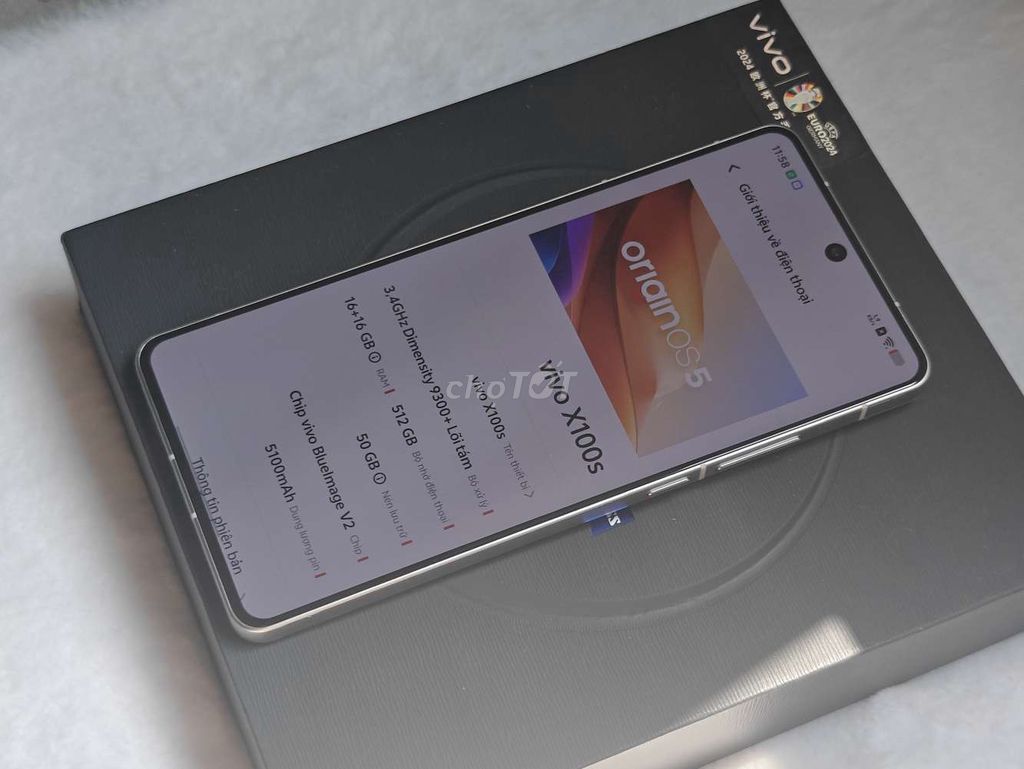 Vivo X100S 16/512 fullbox đẹp 99% (bao test). Mua bán Điện thoại tại Quận Bình Tân Tp Hồ Chí Minh được đăng bởi Hiếu hình 1