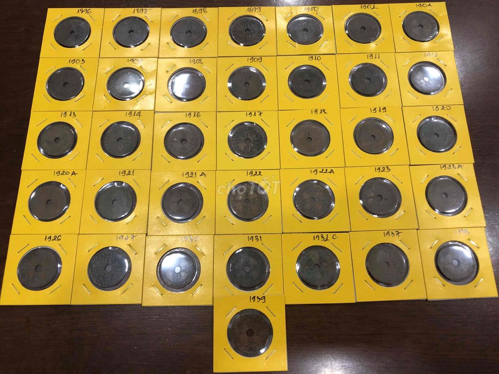 Tiền xu Đồng Đông Dương 1 cent 1896-1931. Mua bán Đồ sưu tầm, đồ cổ tại Quận Bình Tân Tp Hồ Chí Minh được đăng bởi Charlie Tanu hình 1