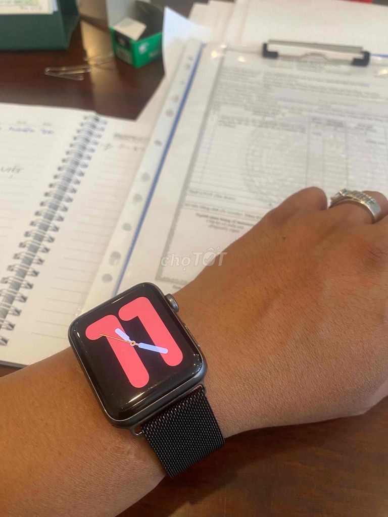 Apple Watch Series 3 Đen Unisex. Mua bán Thiết bị đeo thông minh tại Quận Hải Châu Đà Nẵng được đăng bởi võ quý hình 1