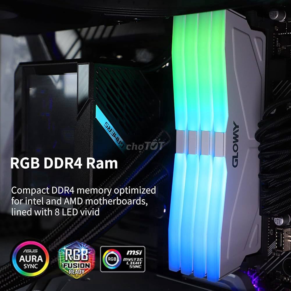 Ram 32GB DDR4 3200MHz LED RGB tản Trắng. Mua bán Linh kiện (RAM, Card...) tại Thành phố Đà Lạt Lâm Đồng được đăng bởi MAI BINH hình 1