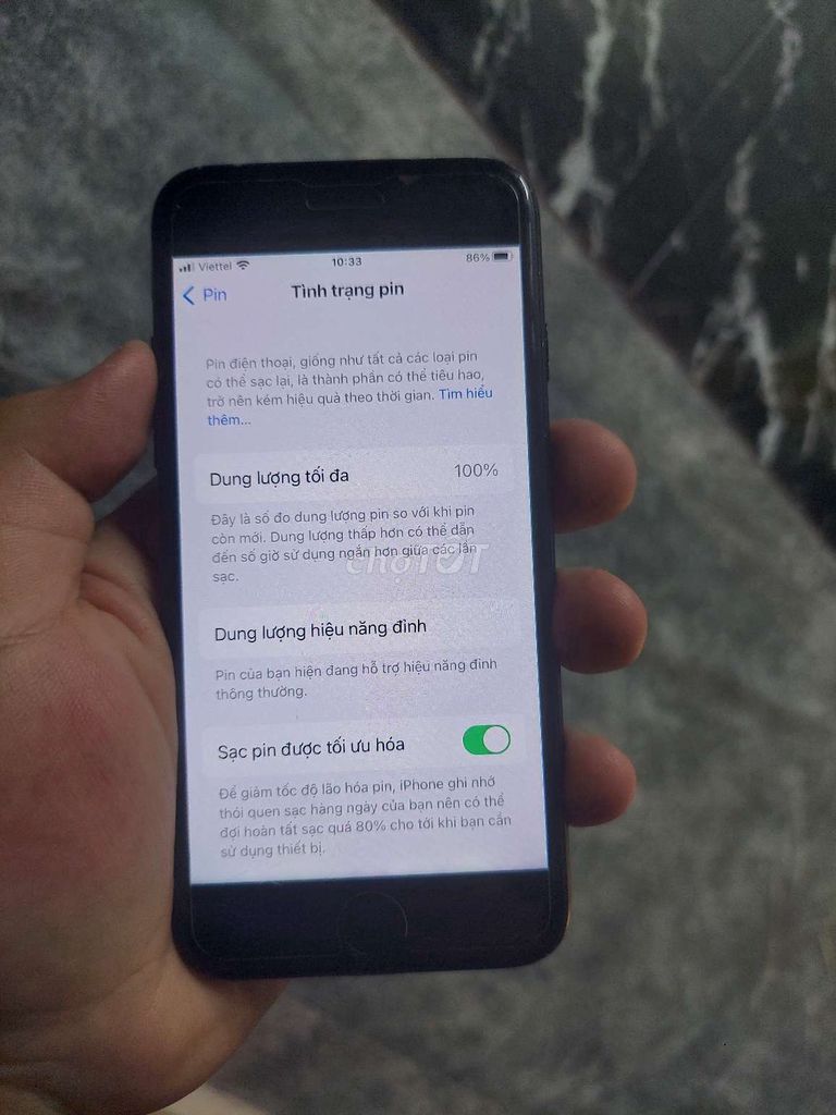 iPhone 7 32GB Đen Đã qua sử dụng. Mua bán Điện thoại tại Quận Long Biên Hà Nội được đăng bởi Long Nguyễn S2 hình 1