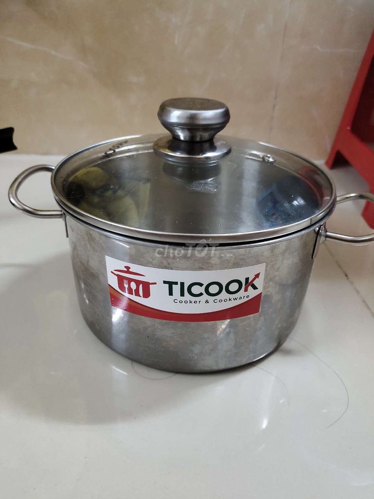 Chảo chống dính Sunhouse và nồi Ticook inox. Mua bán Dụng cụ nhà bếp tại Quận Bình Tân Tp Hồ Chí Minh được đăng bởi Phạm Thế Sang hình 1