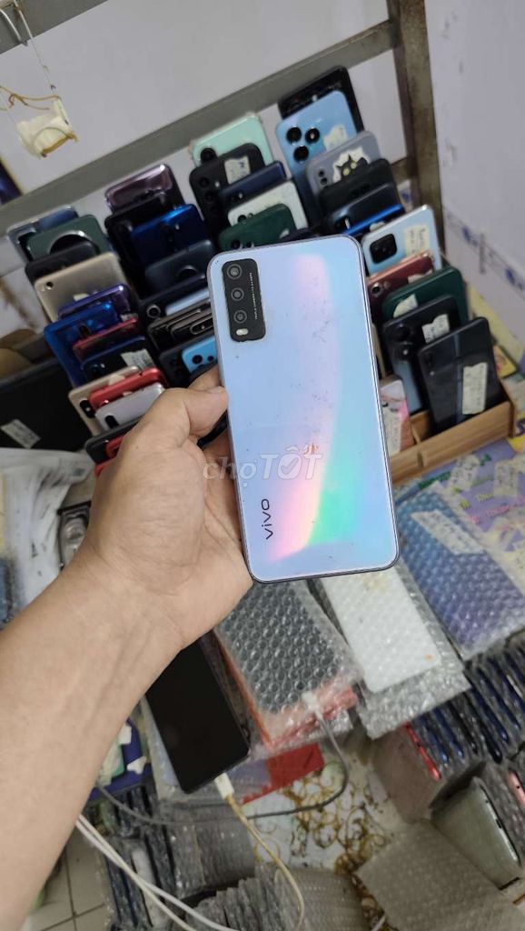 Vivo Y20, 32gb, pin 5000, 2sim. Mua bán Điện thoại tại Quận Gò Vấp Tp Hồ Chí Minh được đăng bởi A LONG   nhận thanh toán THẺ TÍN DỤNG hình 1