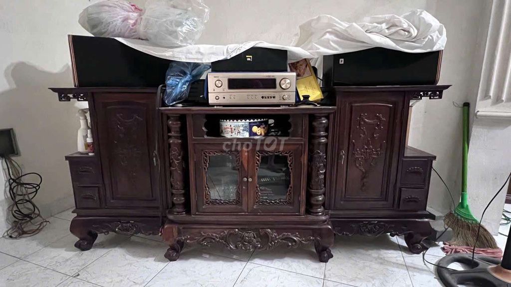 Kệ tủ gỗ thịt màu Nâu. Mua bán Tủ, kệ gia đình tại Quận Cầu Giấy Hà Nội được đăng bởi Trần Thu Ha hình 1