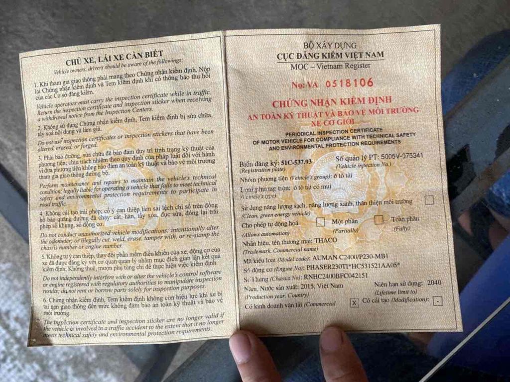 AUMAN 3 chân sx 2015. Mua bán Xe tải, xe ben tại Thành phố Thuận An Bình Dương được đăng bởi ĐÔNG DONGFENG AUTO hình 10