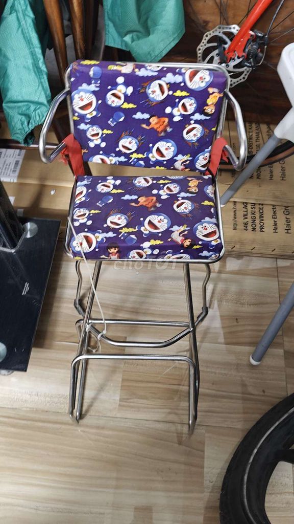 Ghế ngồi xe máy Inox Trẻ em. Mua bán Mẹ và bé tại Quận Gò Vấp Tp Hồ Chí Minh được đăng bởi Toni hình 1