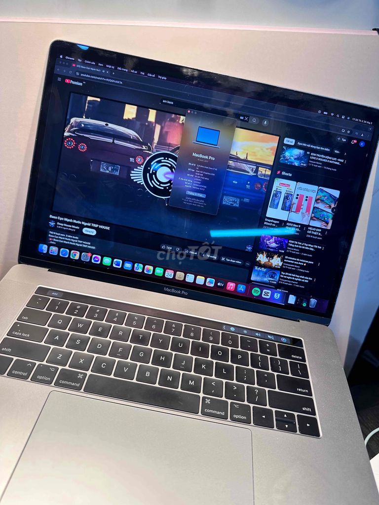 Dư thanh lý nhanh macbook pro 2017