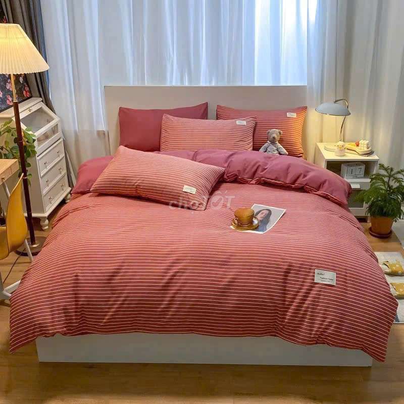 Bộ chăn ga Đũi Hàn 47x70cm. Mua bán Giường, chăn ga gối nệm tại Quận Cẩm Lệ Đà Nẵng được đăng bởi NỘI THẤT GIÁ TẬN XƯỞNG hình 1