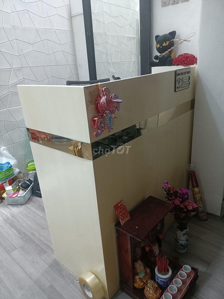 Bàn thu ngân thanh lý. Mua bán Đồ dùng văn phòng tại Thành phố Thủ Đức Tp Hồ Chí Minh được đăng bởi Đình Đình hình 1