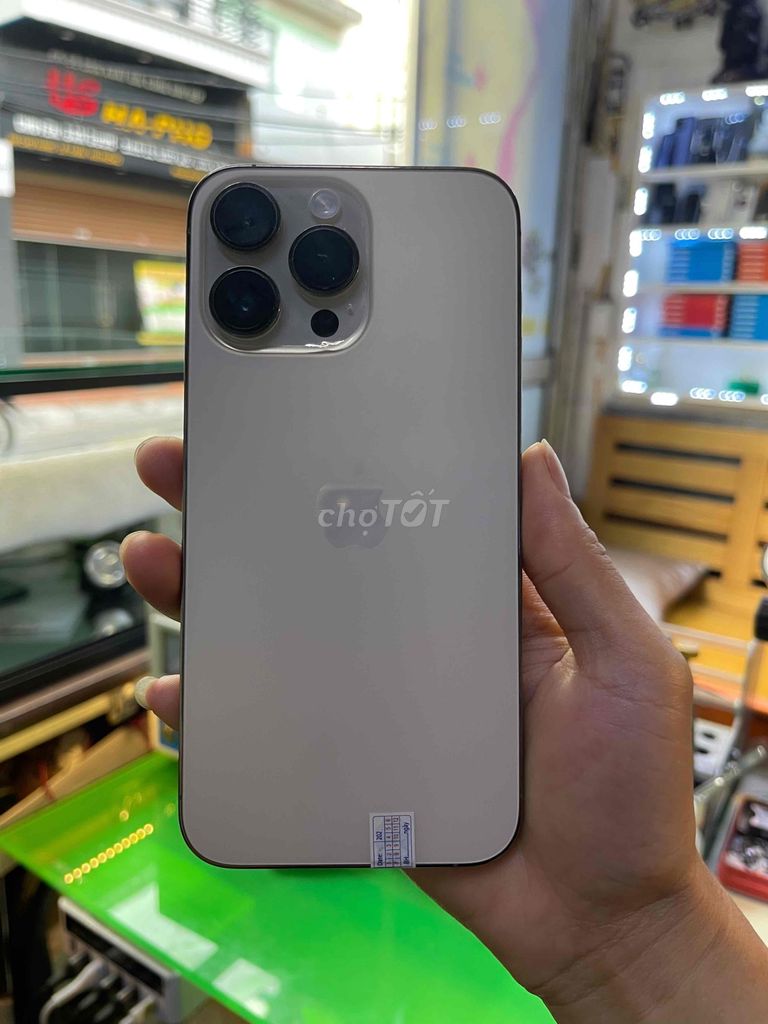 iPhone 14 Pro Max 128GB Vàng Gold Mỹ Zin All. Mua bán Điện thoại tại Quận Lê Chân Hải Phòng được đăng bởi Huy Tưởng Mobile hình 1