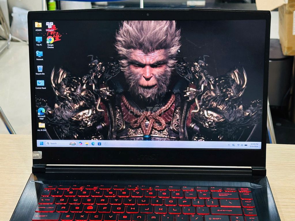 MSI GF63 I7-10750H 16GB/512GB/1650TI MAX Q. Mua bán Laptop tại Quận Đống Đa Hà Nội được đăng bởi Thế Hoàng hình 1