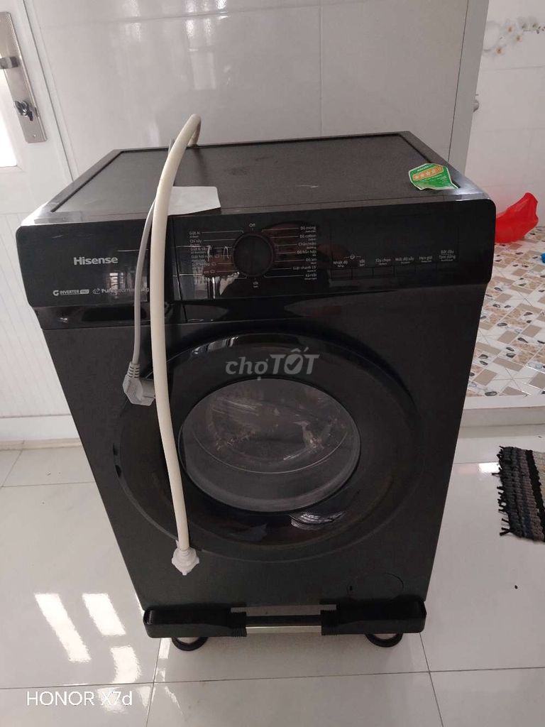 Máy giặt sấy Hisense Inverter Pro Đen 9/6kg. Mua bán Máy giặt tại Thành phố Mỹ Tho Tiền Giang được đăng bởi Nguyễn Ngọc hình 1