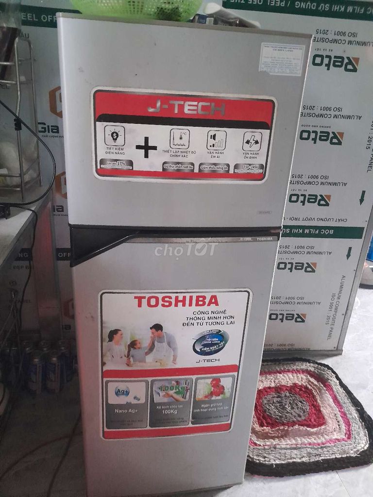 Tủ lạnh Toshiba Xám. Mua bán Tủ lạnh tại Huyện Tiên Phước Quảng Nam được đăng bởi bon hình 1