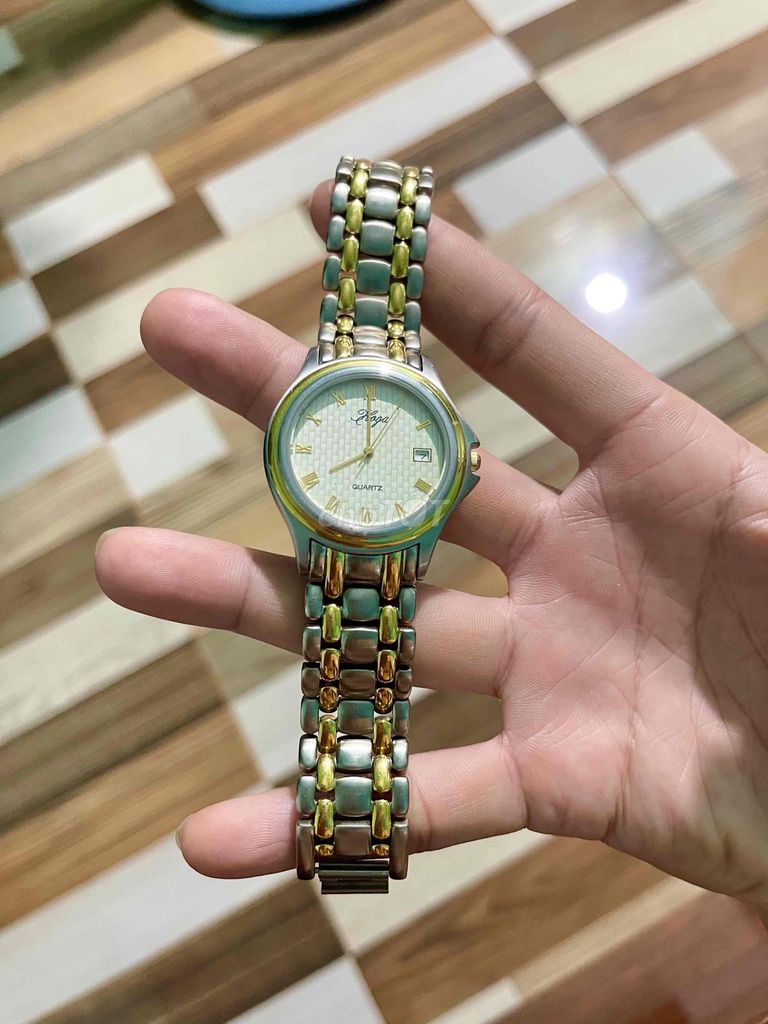 Đồng hồ đeo tay 36mm mạ vàng 10k. Mua bán Đồng hồ tại Thành phố Đồng Xoài Bình Phước được đăng bởi Ken HR hình 1