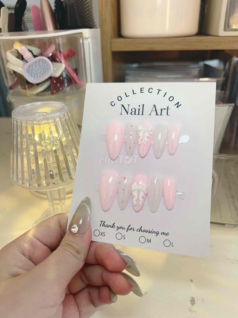 Móng tay giả Nữ Nail box thiết kế. Mua bán Phụ kiện thời trang khác tại Quận 8 Tp Hồ Chí Minh được đăng bởi Nhung Nguyễn hình 1