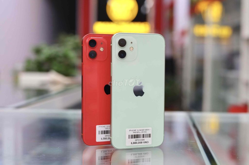 Apple iPhone 12 64GB Đỏ, Xanh lá. Mua bán Điện thoại tại Huyện Đức Trọng Lâm Đồng được đăng bởi Mạnh Mobile hình 1