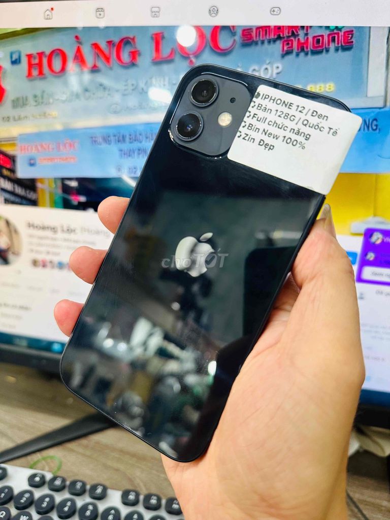 🍎 iPhone 12 64G / ZIN IOS 17. Mua bán Điện thoại tại Thành phố Huế Thừa Thiên Huế được đăng bởi Hoàng Lộc Smartphone  hình 1