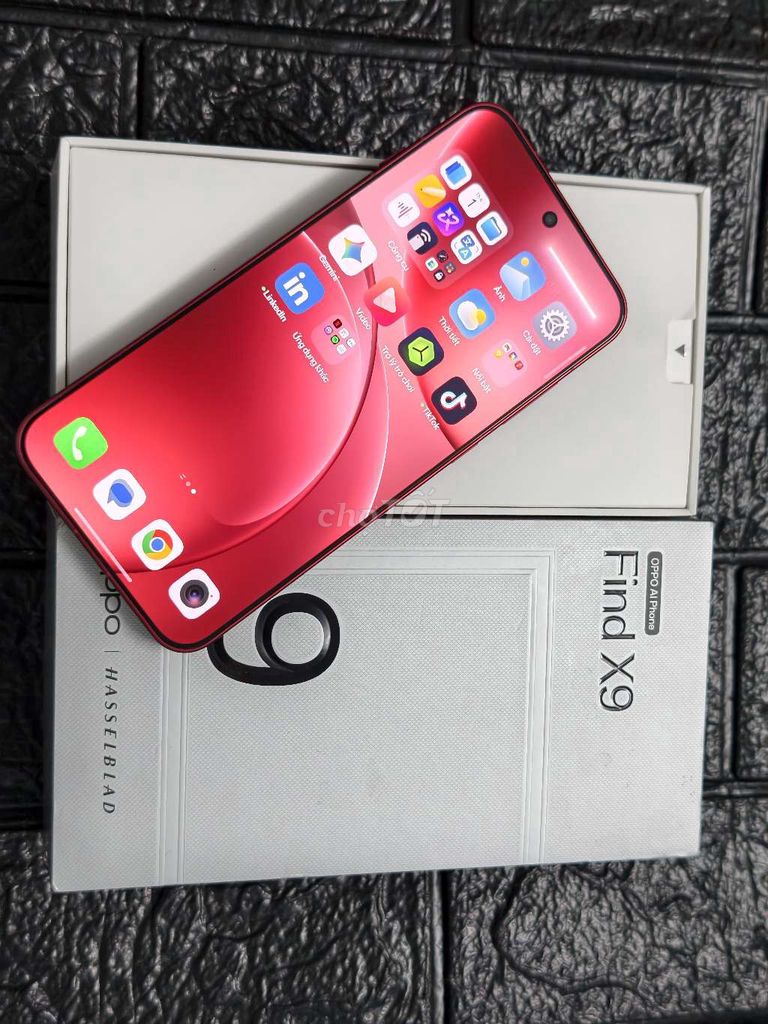 Oppo Find X9 512GB Đỏ 99% Chính hãng GL. Mua bán Điện thoại tại Quận Gò Vấp Tp Hồ Chí Minh được đăng bởi Minh hình 1