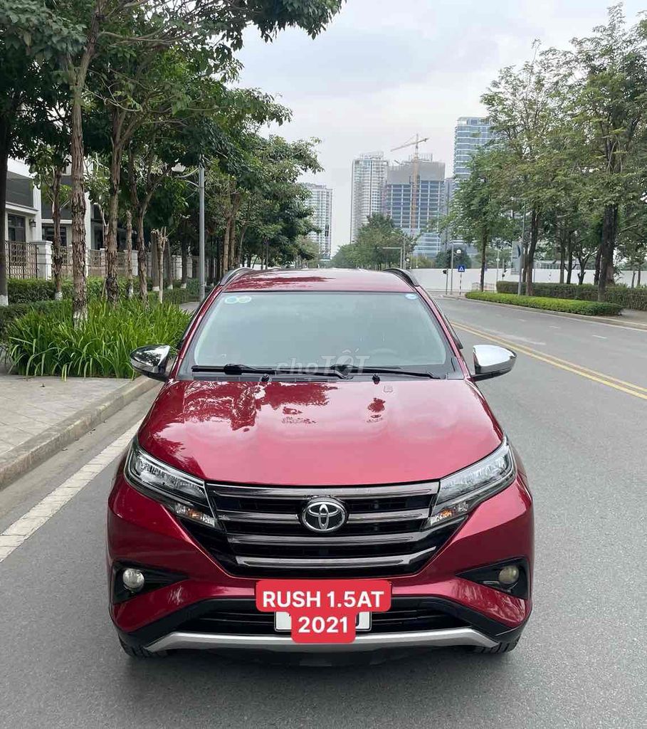 Bán Toyota Rush 2021 S 1.5AT ,màu Đỏ.