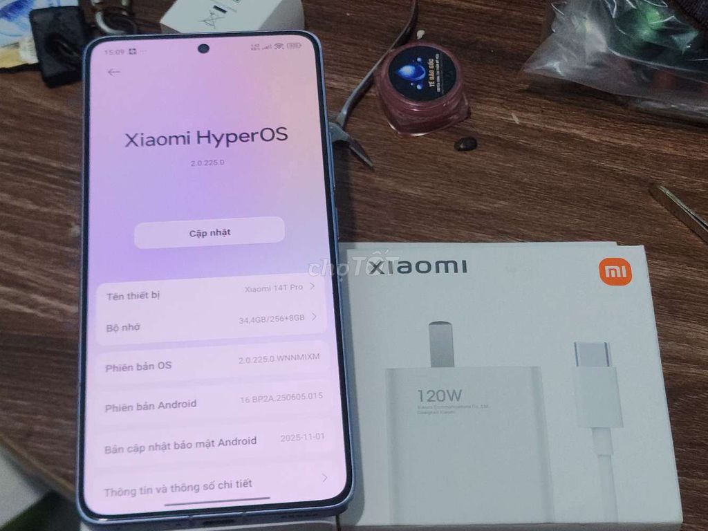 Xiaomi 14T Pro 256GB Bạc. Mua bán Điện thoại tại Thành phố Biên Hòa Đồng Nai được đăng bởi tuấn  hình 1